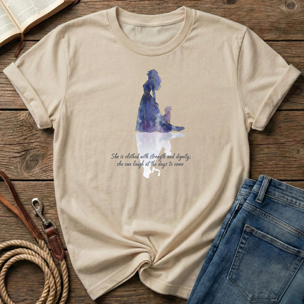 She Is Clothed In Strength T-Shirt