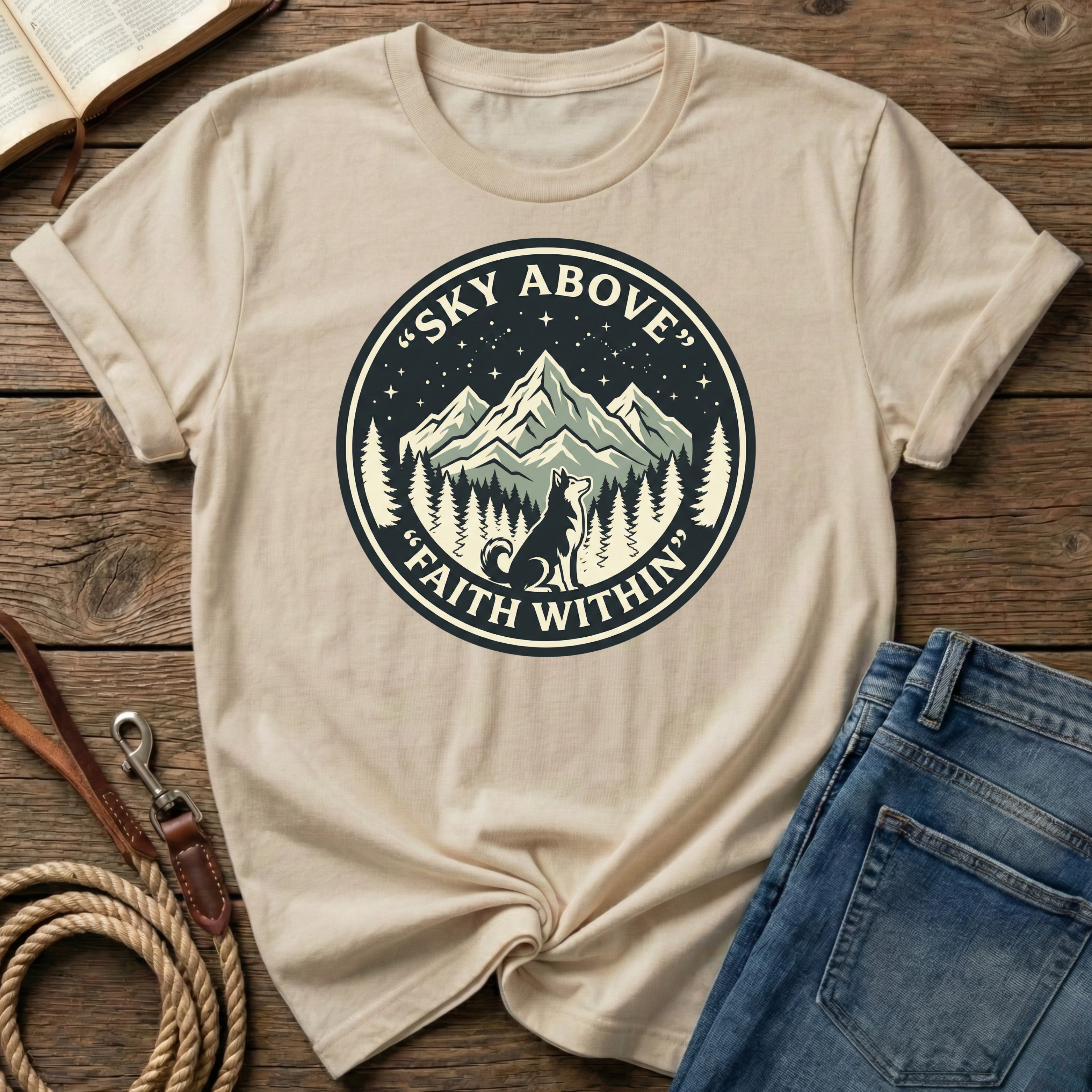Sky Above Faith Within T-Shirt