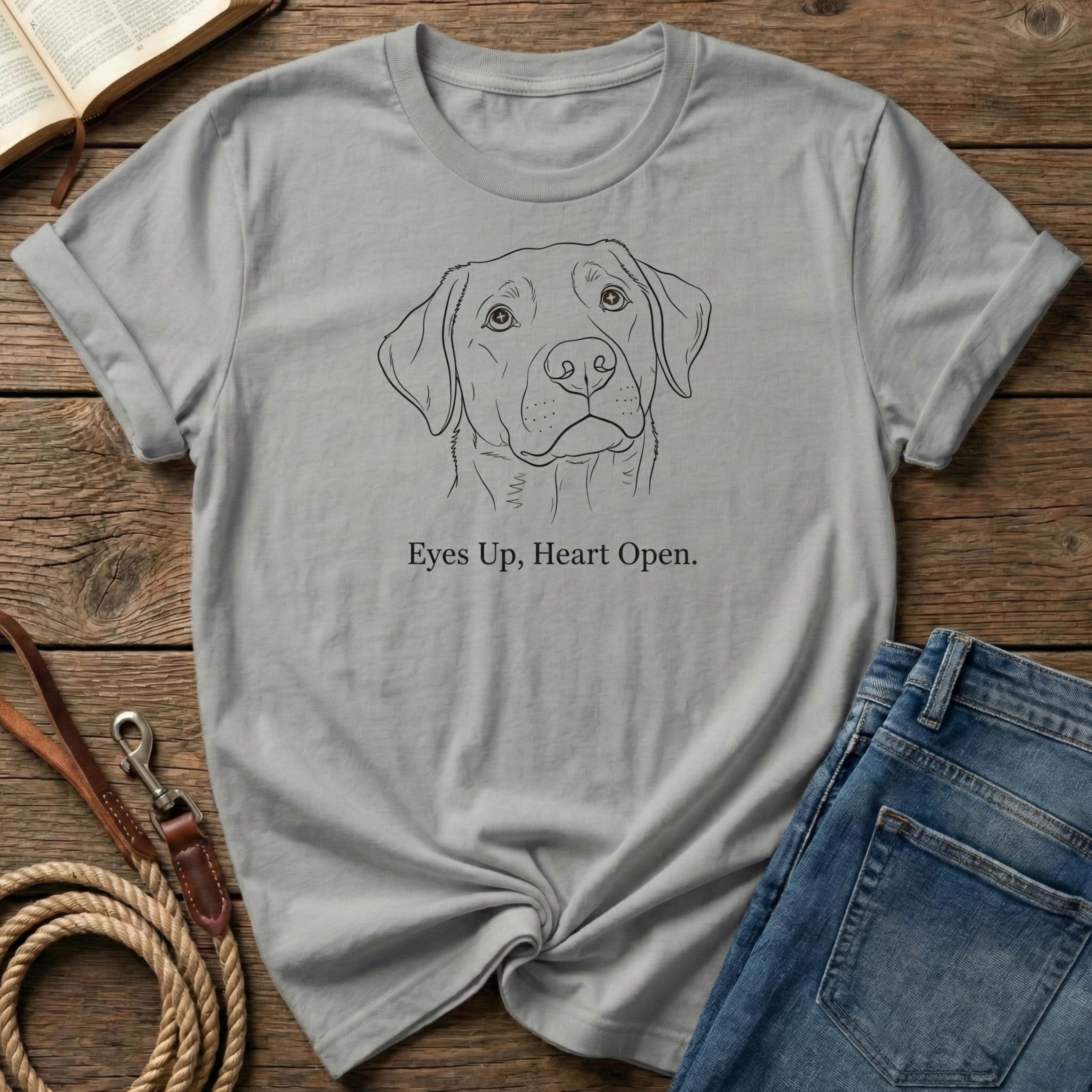 Eyes Up Heart Open T-Shirt