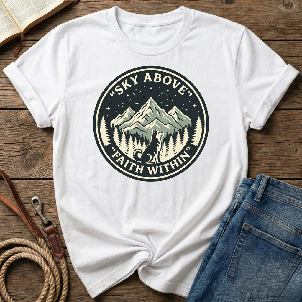 Sky Above Faith Within T-Shirt