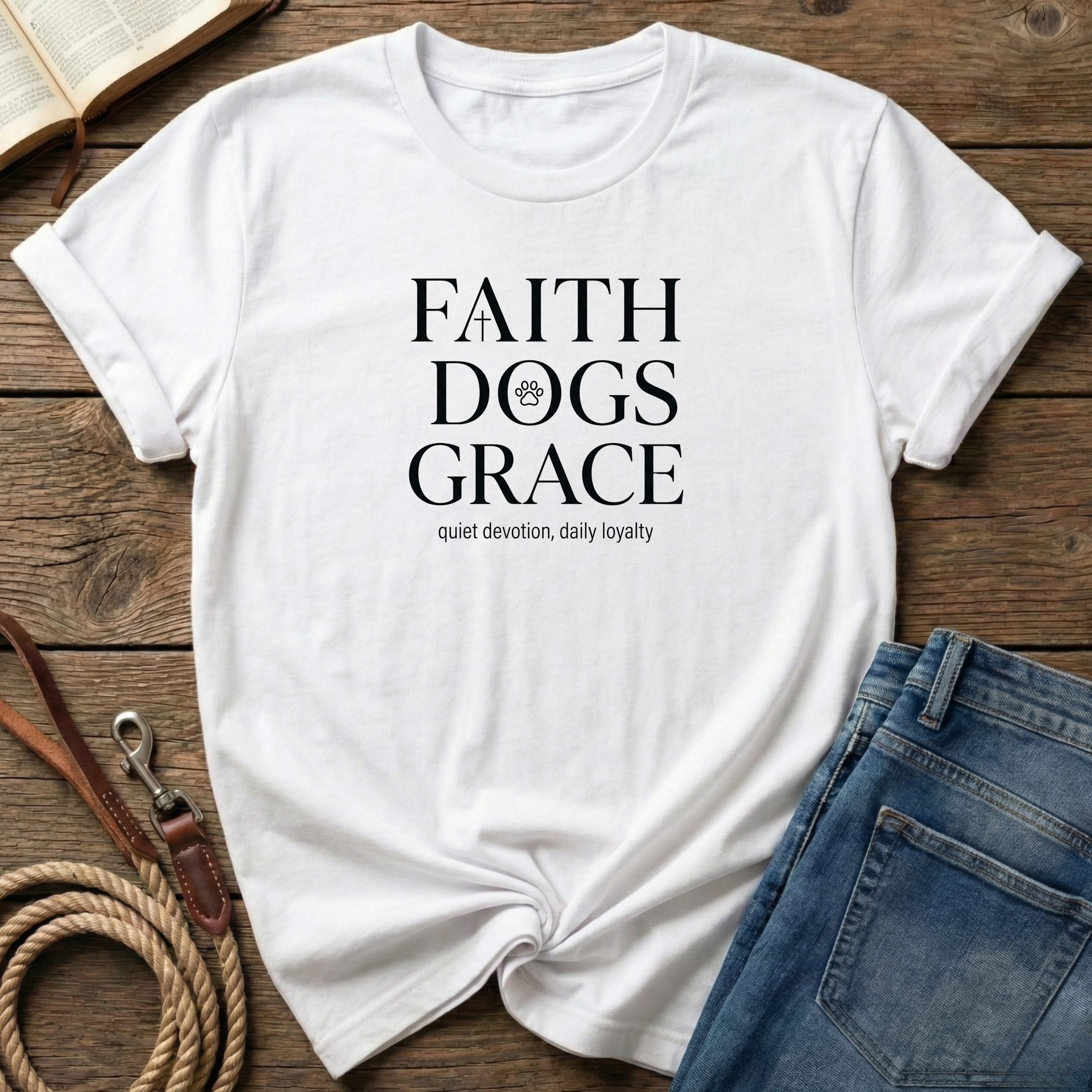 Faith, Dogs, Grace T-Shirt