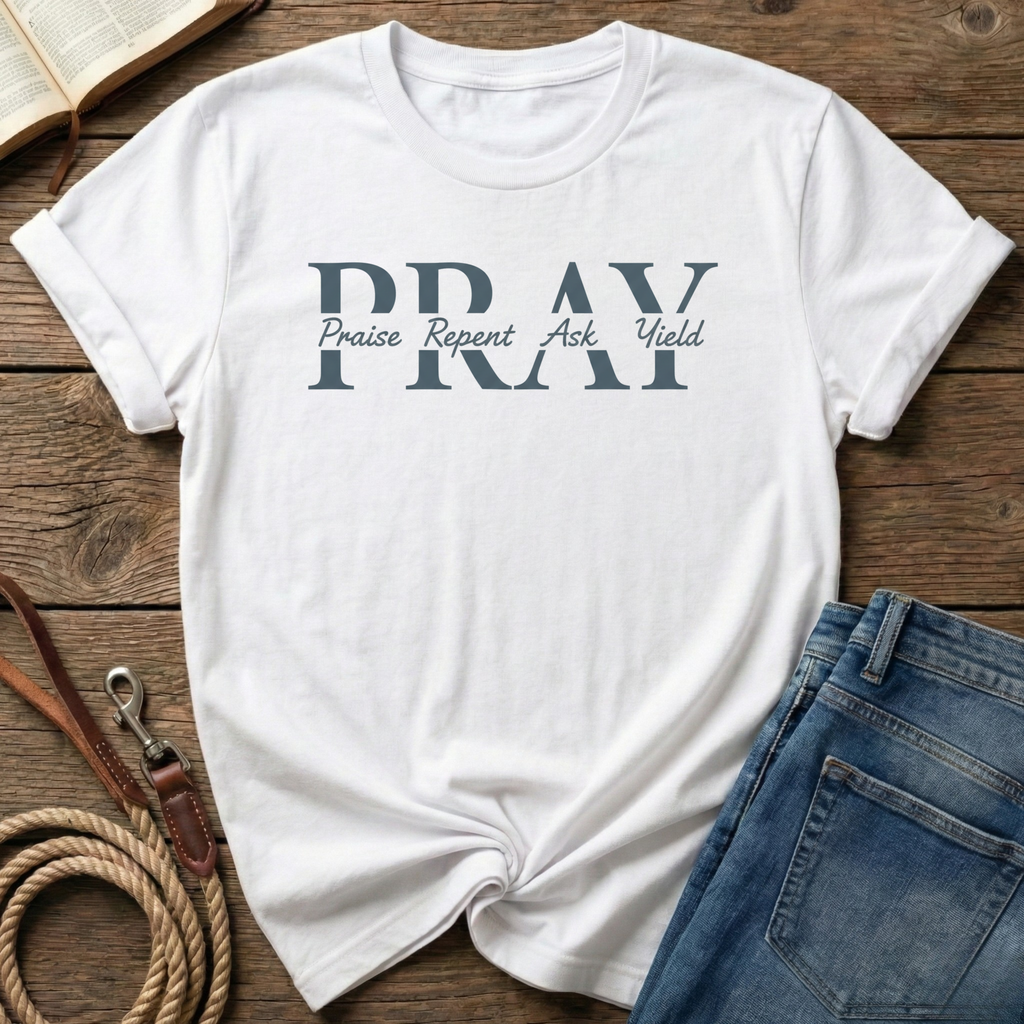 Pray By Letter T-Shirt