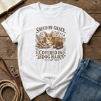 By Grace, Covered in Corgi Hair T-Shirt