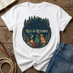 Rest And Restored Female Figure T-Shirt
